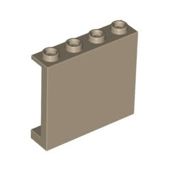 60581-138パネル1×4×3サイドサポートダークタン