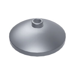 43898-179ディッシュ3×3フラットシルバー