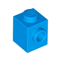 87087-321ブロック1×1-1方向スタッド有ダークアジュール