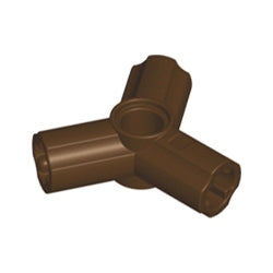 10288-308テクニック車軸ピンコネクター3方向ダークブラウン