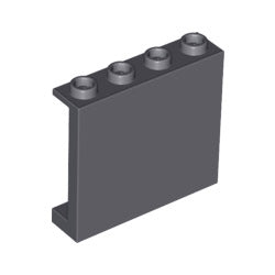 60581-199パネル1×4×3サイドサポートダークブルーイッシュグレイ
