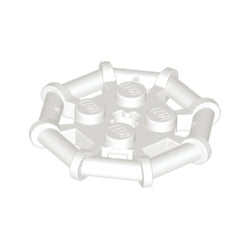 75937-001プレート2×2八角形バーホワイト