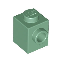 87087-151ブロック1×1-1方向スタッド有サンドグリーン