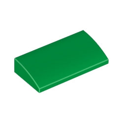 88930-028曲面スロープ2×4×2/3グリーン