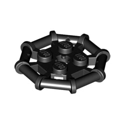 75937-026プレート2×2八角形バーブラック