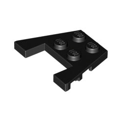 48183-026ウェッジプレート3×4ノッチブラック