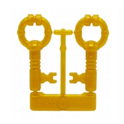 40359c01-297鍵(2個セット)パールゴールド