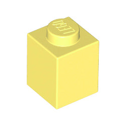 3005-226ブロック1×1ブライトライトイエロー