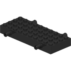 30076-026ブロック4×10側面にペグ4個ブラック