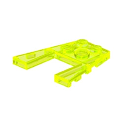 43719-049ウェッジプレート4×4トランスネオングリーン