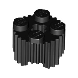 92947-026ブロック2×2丸グリルブラック