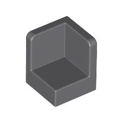 6231-199パネル1×1×1コーナーダークブルーイッシュグレイ