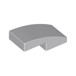 11477-194曲面スロープ2×1ライトブルーイッシュグレイ