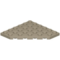 6106-138プレート6×6コーナー無ダークタン