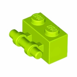 30236-119ブロック1×2取っ手付きライム