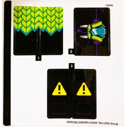 付属ステッカーとプラスチックファイアーのセット(#60339)