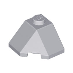 13548-194スロープ45度2×2コーナー3方向傾斜ライトブルーイッシュグレイ