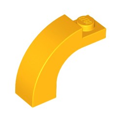 6005-191曲面アーチ1×3×2ブライトライトオレンジ