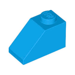 3040-321スロープ45度2×1ダークアジュール