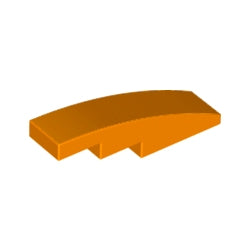 61678-106曲面スロープ4×1オレンジ