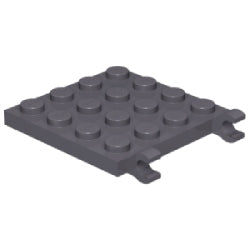 47998-199プレート4×4水平クリップ2個付ダークブルーイッシュグレイ