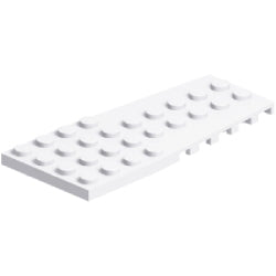 14181-001ウェッジプレート4×9ノッチホワイト