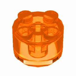 3941-182ブロック2×2丸トランスオレンジ