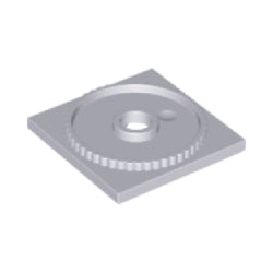 61485-194ターンテーブル4×4ロックベースライトブルーイッシュグレイ