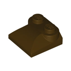 47457-308曲面スロープ2×2×2/3ダークブラウン