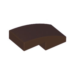11477-308曲面スロープ2×1ダークブラウン