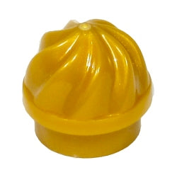 15470-297プレート1×1丸渦巻きパールゴールド