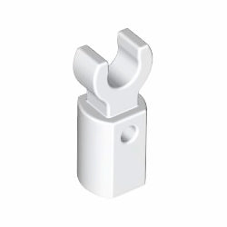 11090-001クリップ付バー持ち手付ホワイト