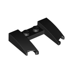 11291-026ウェッジ3×4×2/3カットアウトブラック