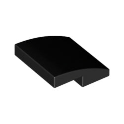 15068-026曲面スロープ2×2ブラック