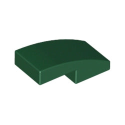 11477-141曲面スロープ2×1ダークグリーン