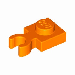 4085c-106プレート1×1垂直クリップ付オレンジ
