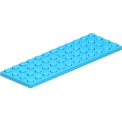 3029-322プレート4×12ミディアムアジュール