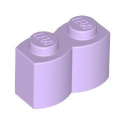 30136-325ブロック1×2丸太ラベンダー