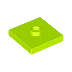 87580-119プレート2×2中央1スタッドライム