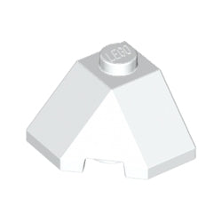 13548-001スロープ45度2×2コーナー3方向傾斜ホワイト