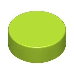 98138-119タイル1×1丸ライム