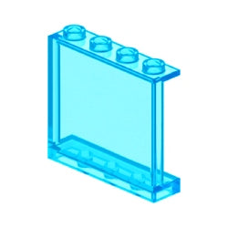 60581-042パネル1×4×3サイドサポートトランスライトブルー