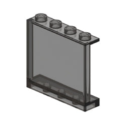 60581-111パネル1×4×3サイドサポートトランスブラック