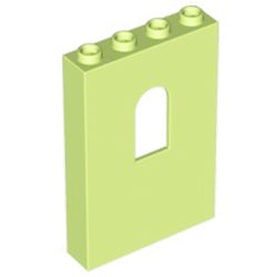 60808-326城壁パネル1×4×5イエローウイッシュグリーン