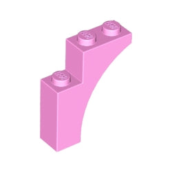 13965-222アーチ1×3×3ブライトピンク