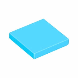 3068b-322タイル2×2ミディアムアジュール