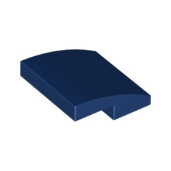 15068-140曲面スロープ2×2ダークブルー