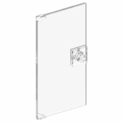 60616-040ドアガラス1×4×6取っ手付トランスクリア