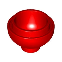 15395-021ブロック2×2ドーム型丸底レッド