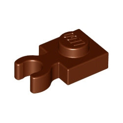 4085c-192プレート1×1垂直クリップ付レディシュブラウン